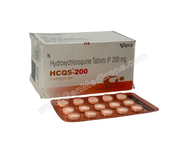 HCQS 200 IPCA HYDROXYCHLOROQUINE Genmedizone